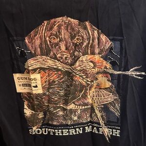 Southern Marsh Classic Black Tee